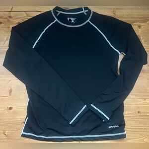 Liberty Pro Black Rash Guard UPF 50 youth Medium